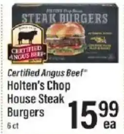 Lowes Foods Holten's Chop House Steak Burgers offer