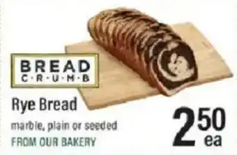 Lowes Foods Bread Crumb Rye Bread offer