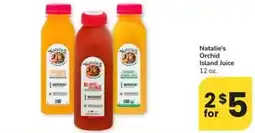 Safeway Natalie's Orchid Island Juice offer