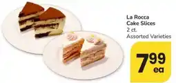 Safeway La Rocca cake slices offer