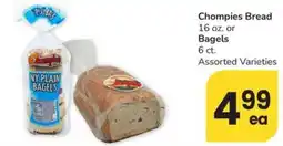 Safeway Chompies Bread offer