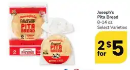 Safeway Joseph's pita bread offer