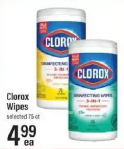 Lowes Foods Clorox disinfecting wipes offer