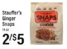 Lowes Foods Stauffer's ginger snaps offer