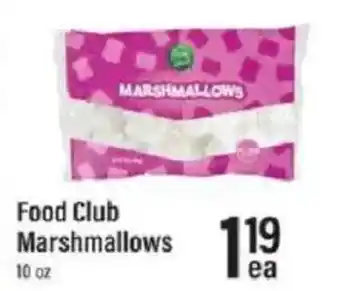 Lowes Foods Food Club Marshmallows offer