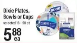 Lowes Foods Dixie Plates, Bowls or Cups offer