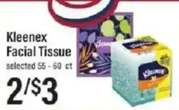 Lowes Foods Kleenex facial tissue offer