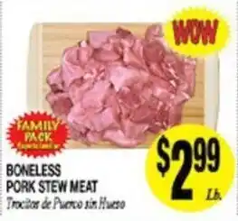 Arlan's Market Boneless Pork Stew Meat offer