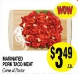 Arlan's Market Marinated Pork Taco Meat offer