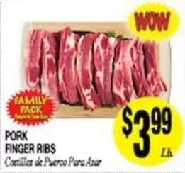 Arlan's Market Pork Finger Ribs offer