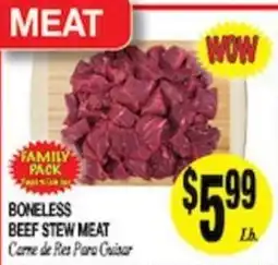 Arlan's Market Boneless Beef Stew Meat offer
