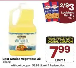 Harp's Market Best Choice Vegetable Oil offer