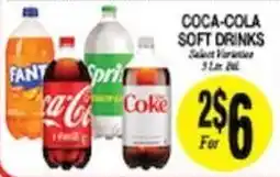 Arlan's Market Coca-Cola soft drinks offer