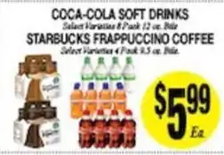 Arlan's Market Coca-Cola soft drinks offer