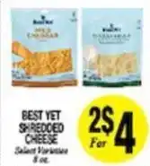 Arlan's Market Best Yet Shredded Cheese offer