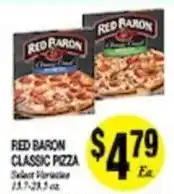 Arlan's Market Red Baron Classic Pizza offer