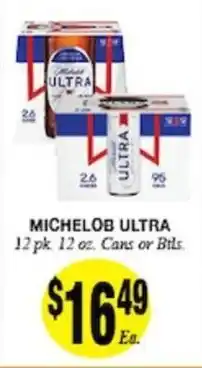 Arlan's Market Michelob Ultra offer