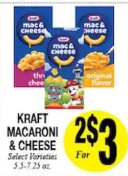 Arlan's Market Kraft macaroni & cheese offer