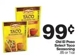 Harp's Market Old El Paso Select Taco Seasoning offer