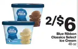 Harp's Market Blue Ribbon Classics Select Ice Cream offer