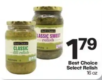 Harp's Market Best Choice Select Relish offer