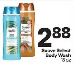 Harp's Market Suave Select Body Wash offer