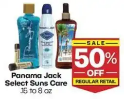 Harp's Market Panama Jack Select Suns Care offer