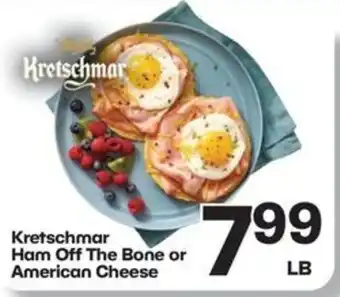 Harp's Market Kretschmar Ham Off The Bone or American Cheese offer