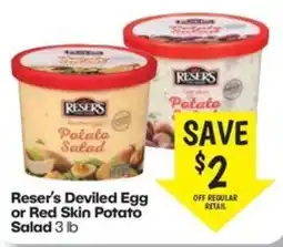 Harp's Market Reser's Deviled Egg or Red Skin Potato Salad offer