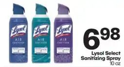 Harp's Market Lysol Select Sanitizing Spray offer