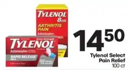 Harp's Market Tylenol select pain relief offer
