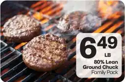 Harp's Market 80% Lean Ground Chuck Family Pack offer