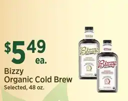 Yoke's Fresh Market Bizzy Organic Cold Brew offer
