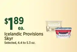 Yoke's Fresh Market Icelandic Provisions Skyr offer