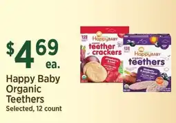 Yoke's Fresh Market Happy Baby Organic Teethers offer
