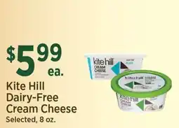 Yoke's Fresh Market Kite Hill Dairy-Free Cream Cheese offer