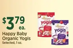 Yoke's Fresh Market Happy Baby Organic Yogis offer