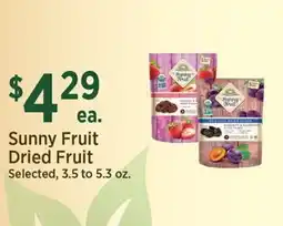 Yoke's Fresh Market Sunny Fruit Dried Fruit offer