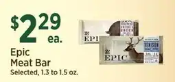 Yoke's Fresh Market Epic Meat Bar offer