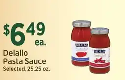 Yoke's Fresh Market Delallo Pasta Sauce offer