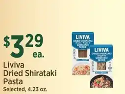 Yoke's Fresh Market Liviva Dried Shirataki Pasta offer