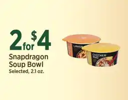 Yoke's Fresh Market Snapdragon Soup Bowl offer