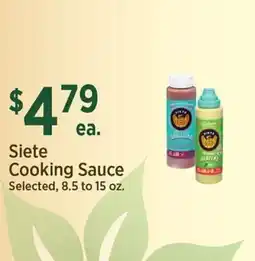 Yoke's Fresh Market Siete Cooking Sauce offer