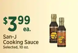 Yoke's Fresh Market San-J Cooking Sauce offer