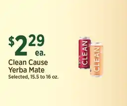 Yoke's Fresh Market Clean Cause Yerba Mate offer