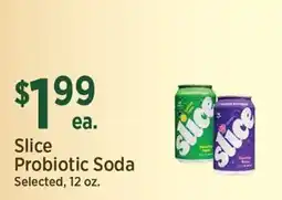 Yoke's Fresh Market Slice Probiotic Soda offer