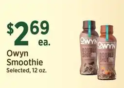 Yoke's Fresh Market Owyn Smoothie offer