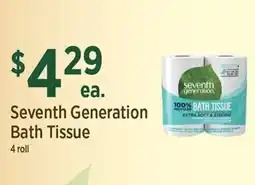 Yoke's Fresh Market Seventh Generation Bath Tissue offer