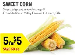 New Seasons Market Sweet Corn offer