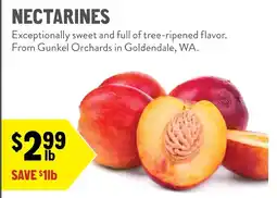 New Seasons Market Nectarines offer